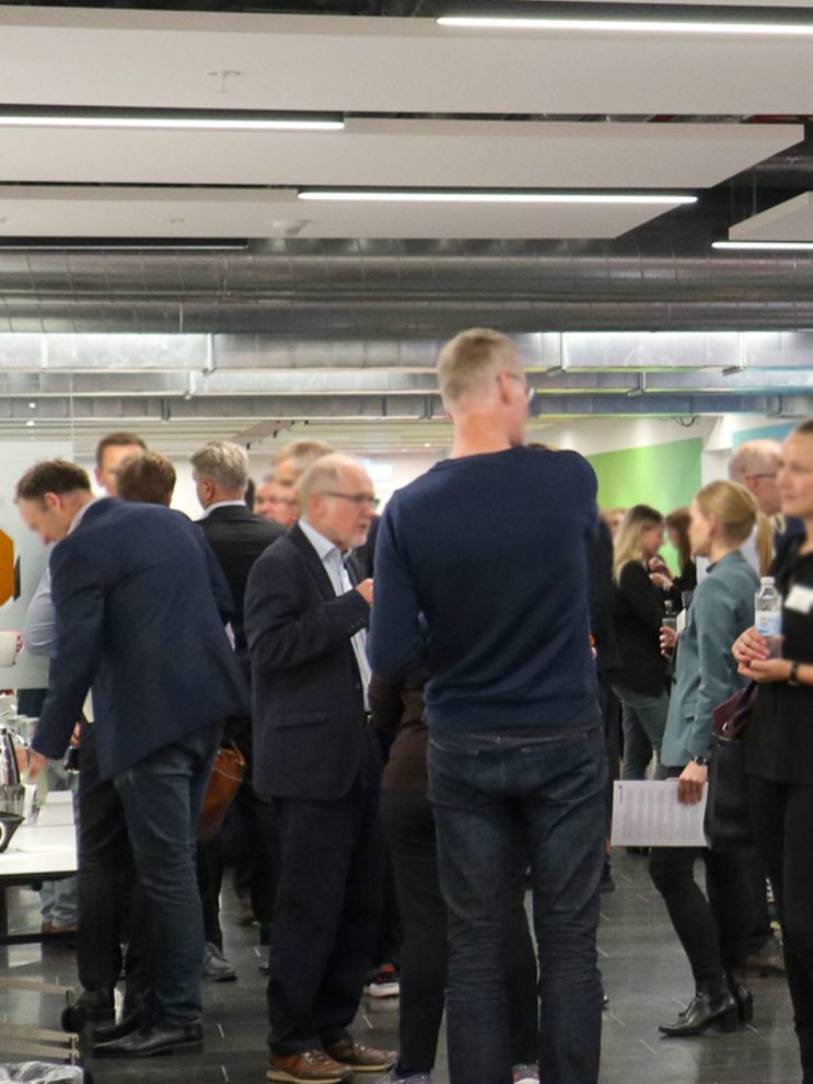 Networking til agil debataften hos ChangeGroup